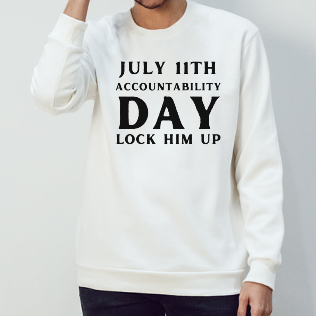 July 11th Lock Him Up Anti Donald Trump T-Shirt