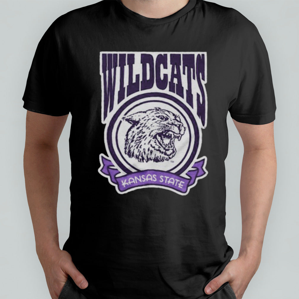 Kansas State Wildcats Cola Design Royal shirt