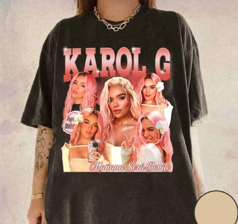 Karol G tshirt, Manana sera Bonito Album Shirt, La Bichota Shirt,Bichota, Fan Karol G Shirt, Karol G Tour Gift for men women unisex tshirt