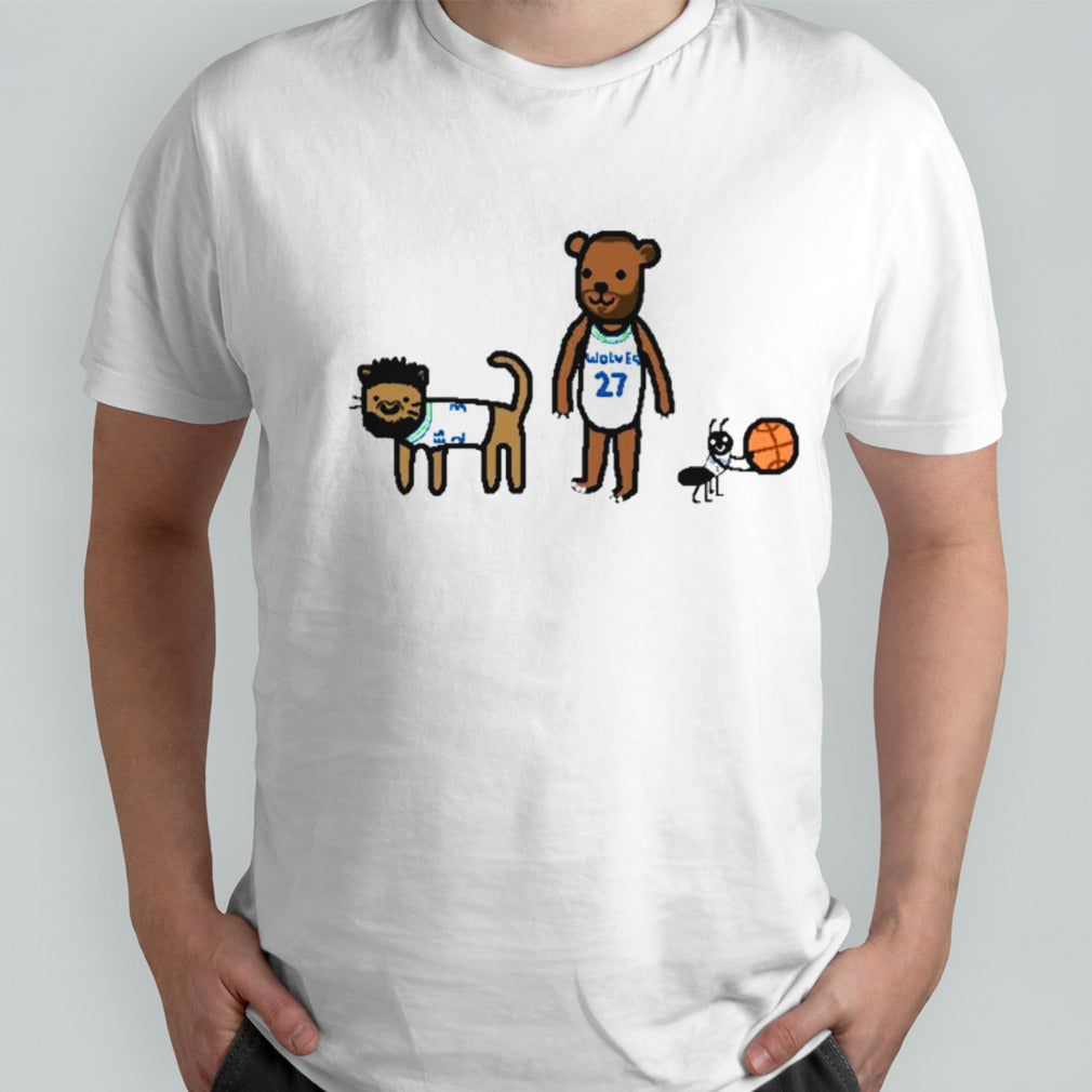 Kat Go-Bear Ant Wolves Big Three shirts