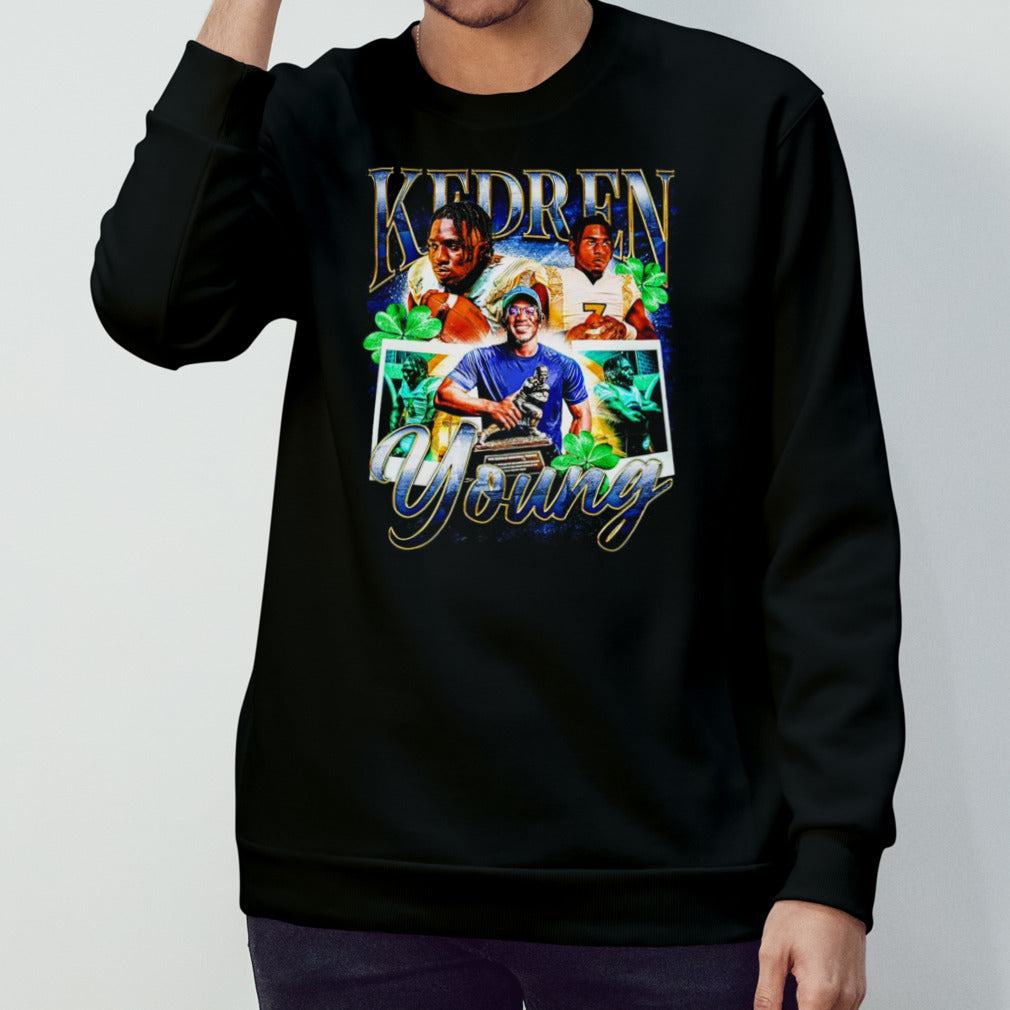 Kedren Young player football graphics shirts