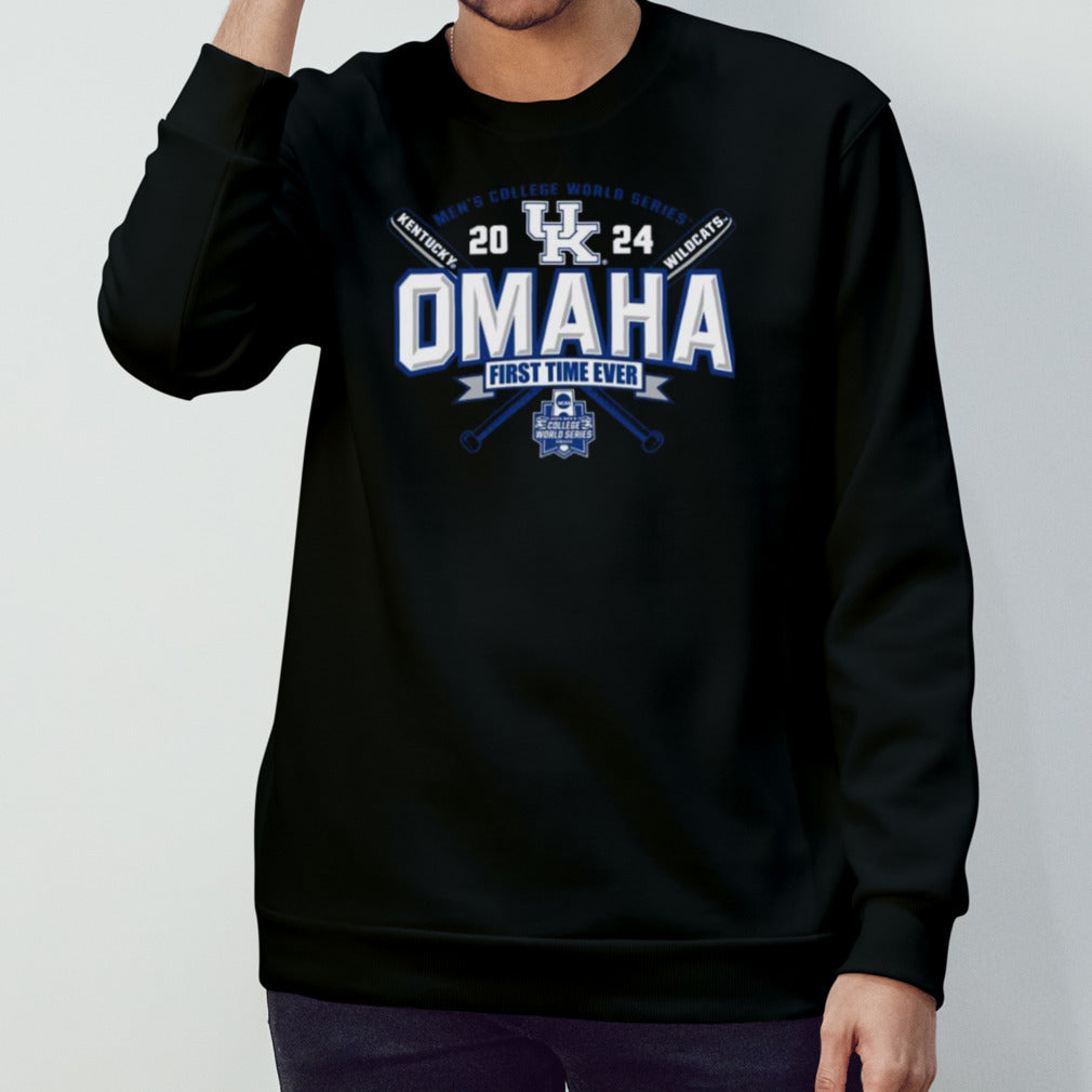Kentucky Wildcats Baseball 2024 CWS First Time Ever T-Shirt