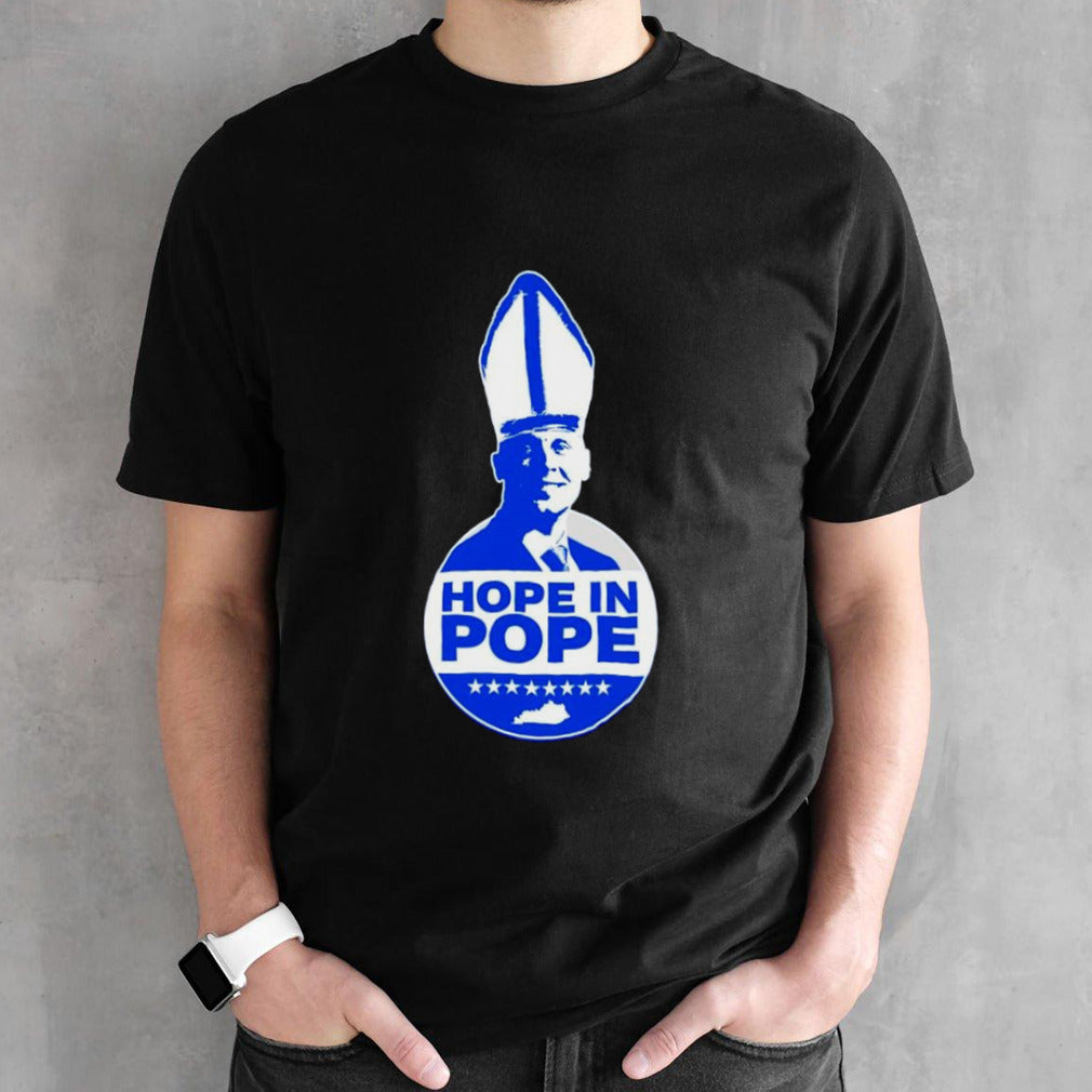 Kentucky basketball hope in pope shirts