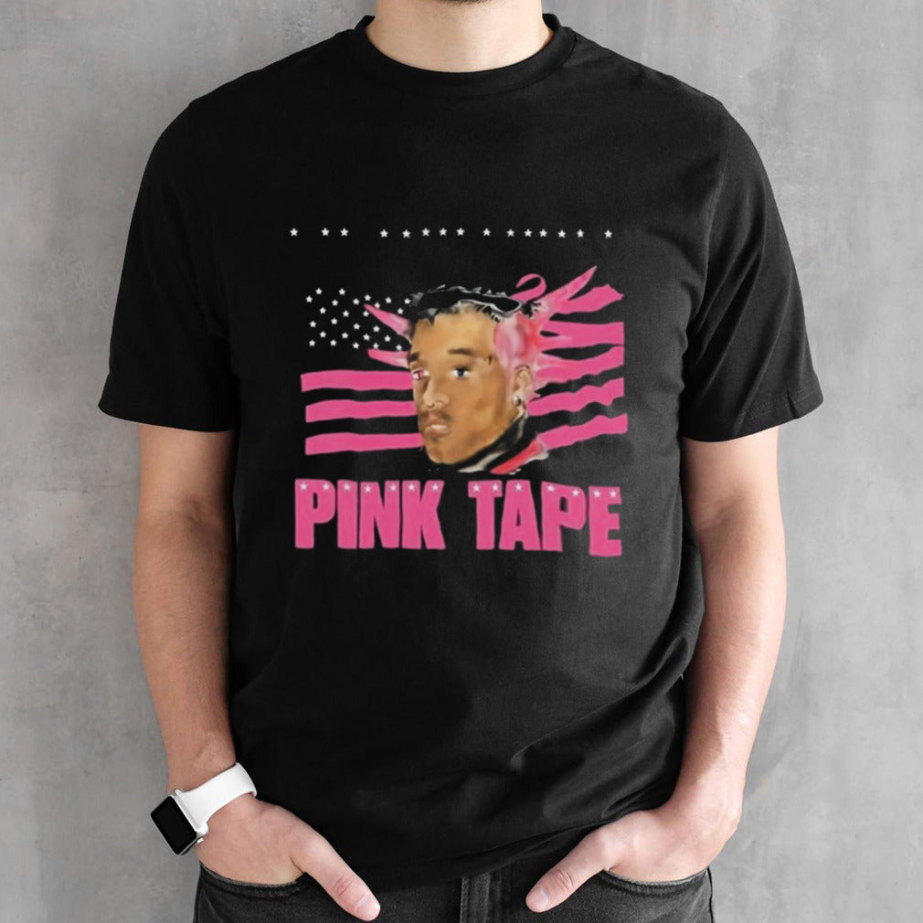 Lil Uzi Vert Pink Tape T-Shirt