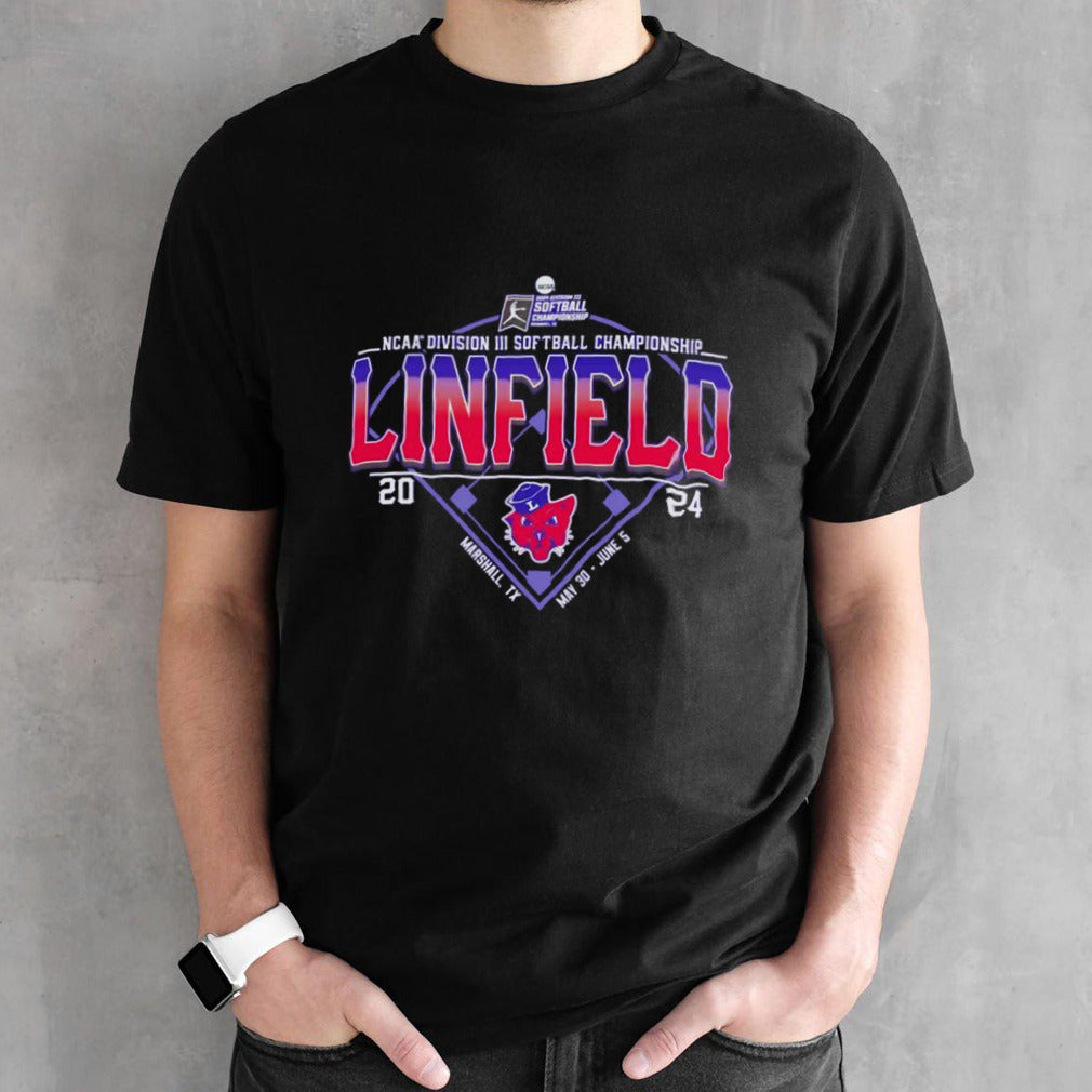Linfield Wildcats 2024 NCAA Division III Softball Championship shirt