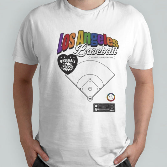 Los Angeles Dodgers Baseball Pride Field Shirt