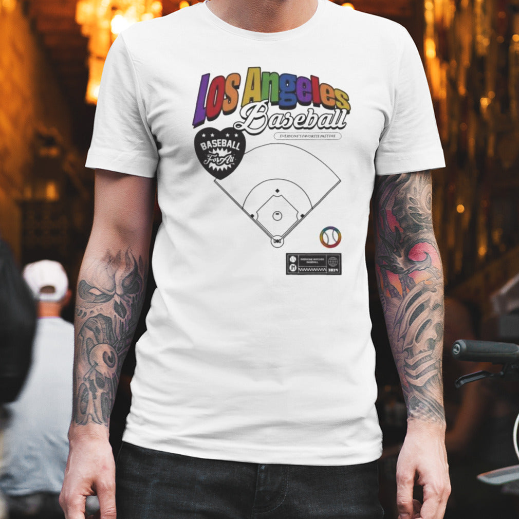 Los Angeles Dodgers Baseball Pride Field Shirt