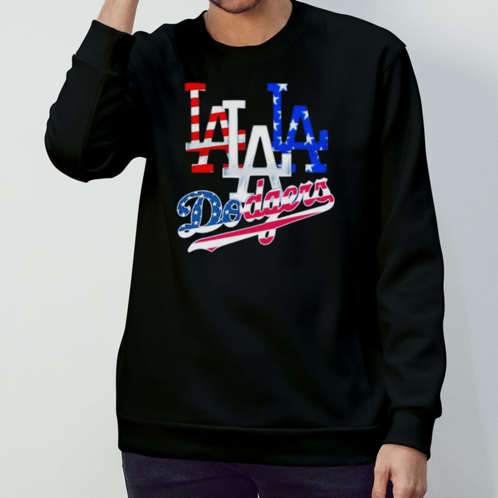 Los Angeles Dodgers Logo Independence Day Shirt