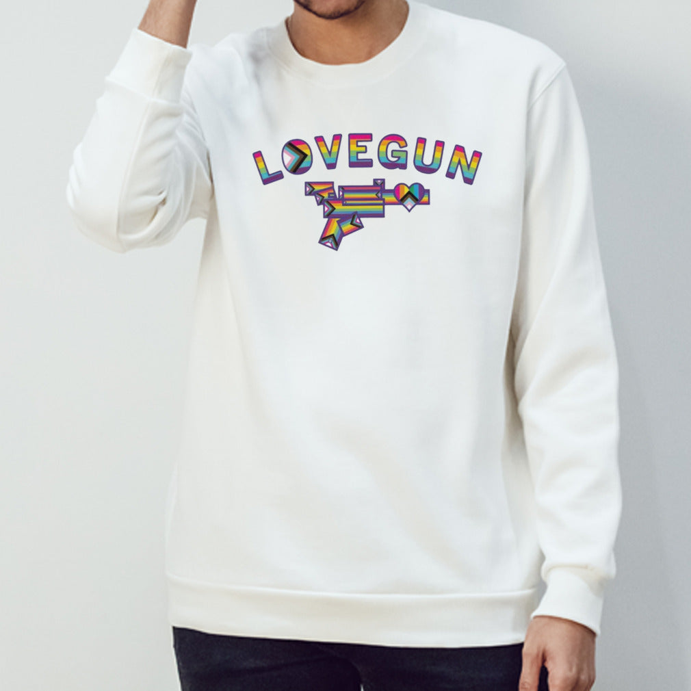 Lovegun pride shirt