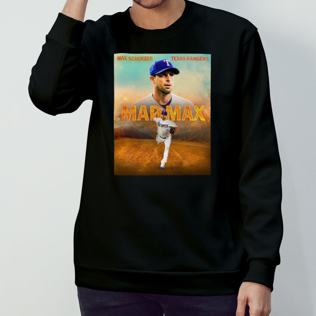 MADMAX Max Scherzer Texas Rangers shirt