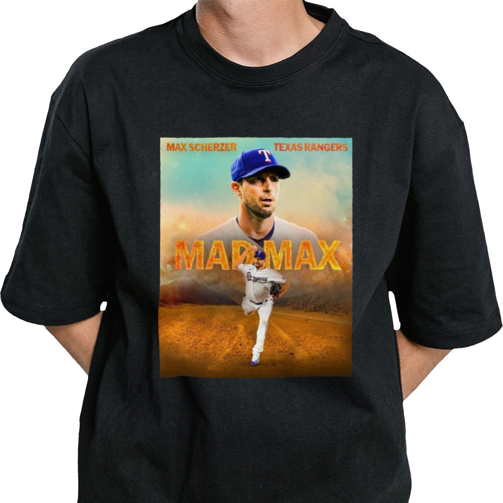 MADMAX Max Scherzer Texas Rangers shirt