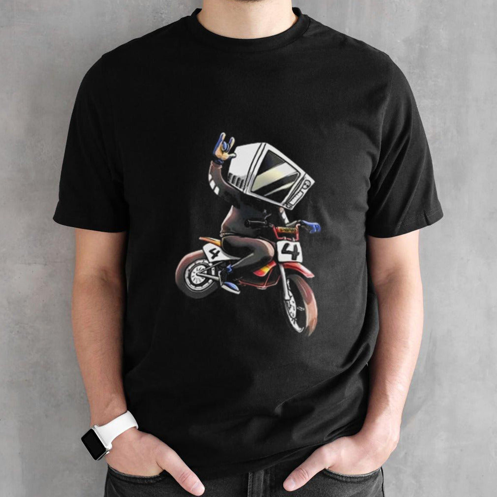 Makethehoodsmile Microwave Man Bike Shirts