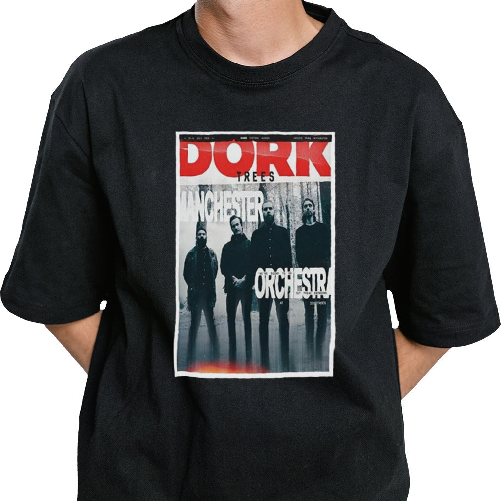 Manchester Orchestra At Dork Festival Guide In Upcote Farm Withington July 10 13 2024 Poster shirt
