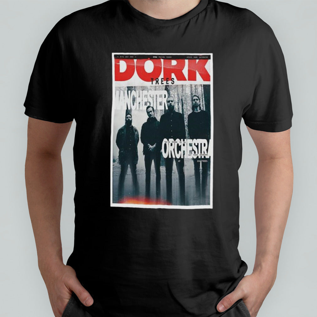 Manchester Orchestra At Dork Festival Guide In Upcote Farm Withington July 10 13 2024 Poster shirt