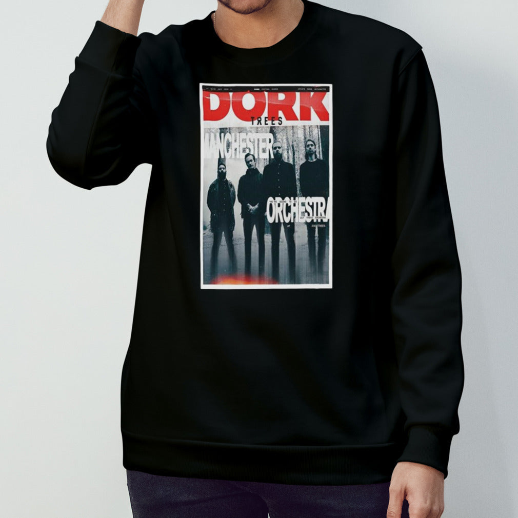 Manchester Orchestra At Dork Festival Guide In Upcote Farm Withington July 10 13 2024 Poster shirt
