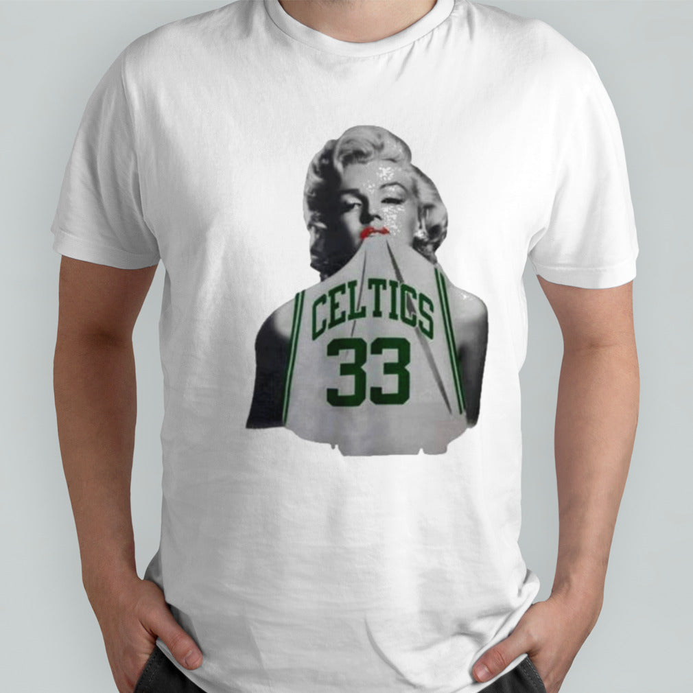 Marilyn Monroe Boston Celtics T Shirt