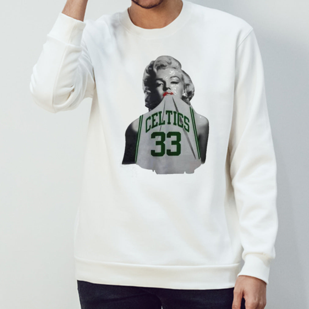 Marilyn Monroe Boston Celtics T Shirt