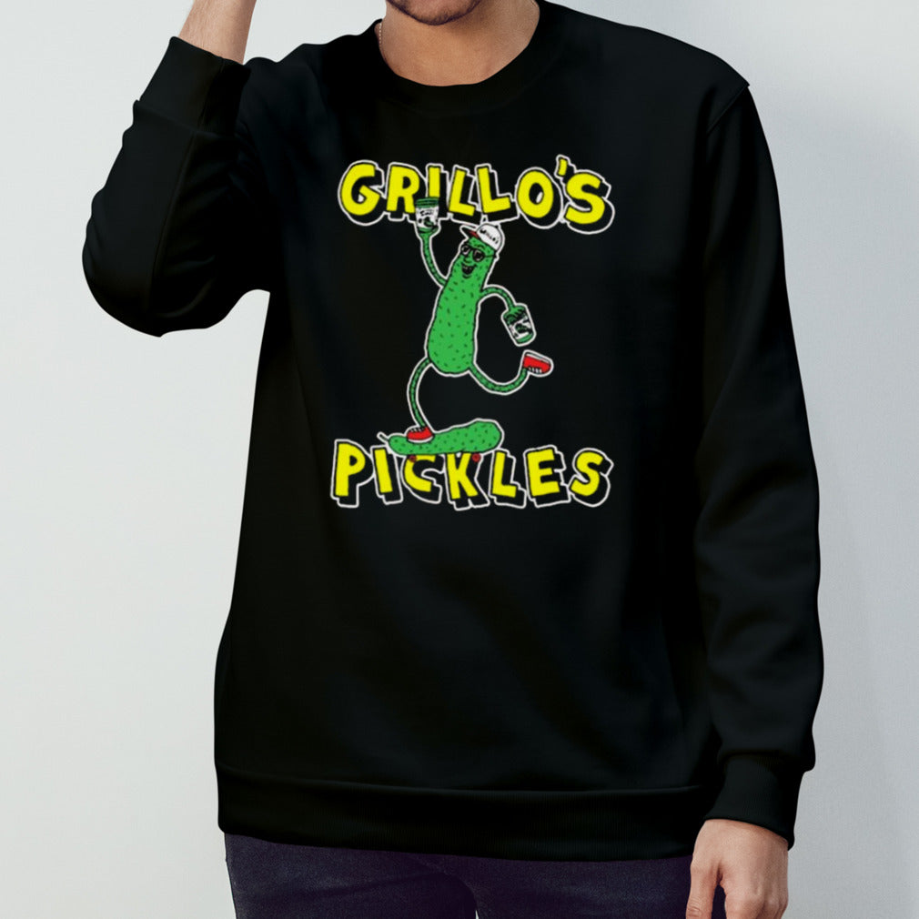 Mike Lottie X Grilloâ€™s Pickle Man Skate T-shirt