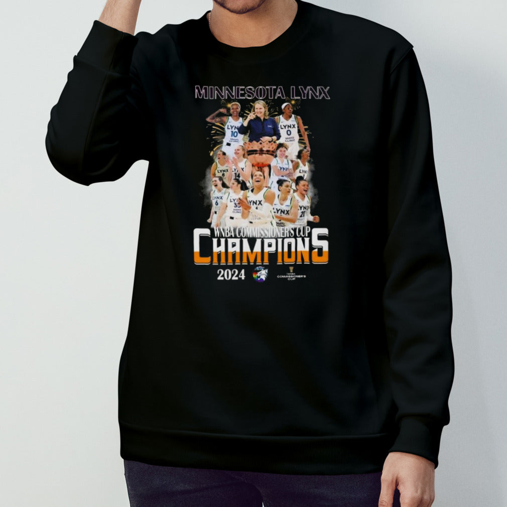 Minnesota Lynx Wnba Commissionerâ€™s Cup Champions 2024 T-shirt