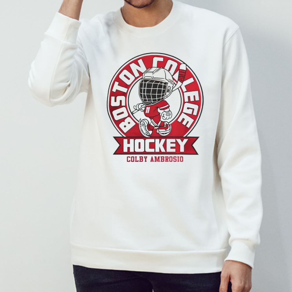 NCAA Mensâ€™s Ice Hockey Boston College Colby Ambrosio shirts