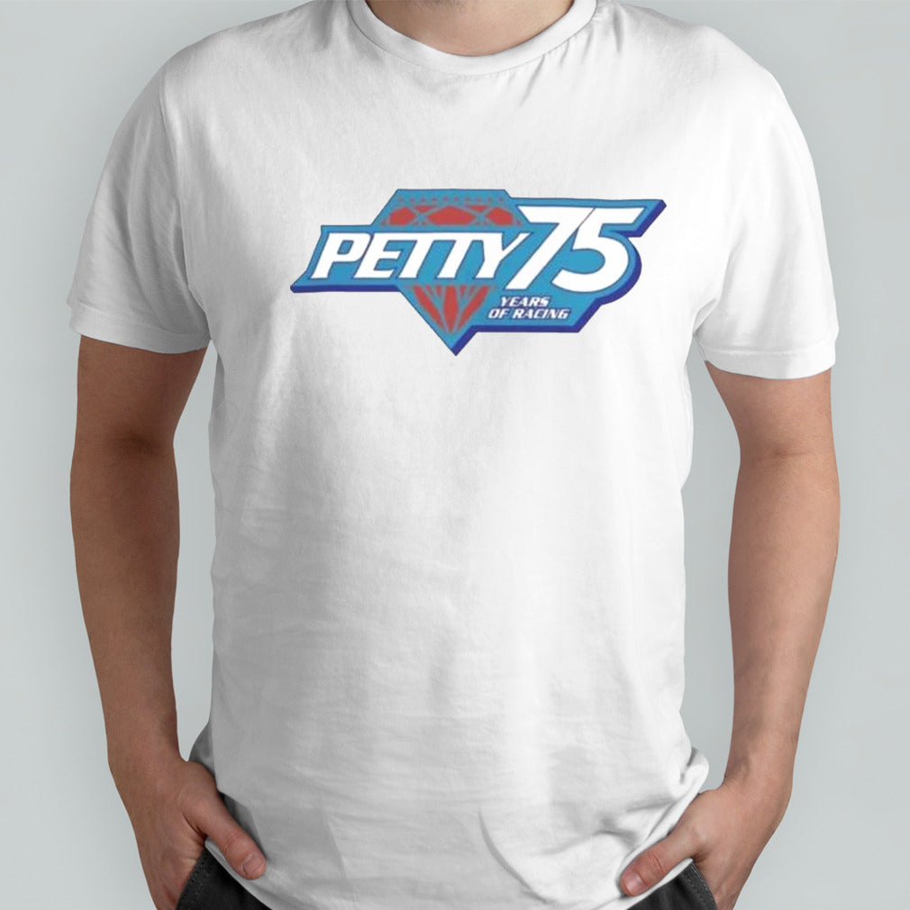 Nascar Merch 75Th Anniversary Grit Scrum Petty 75 Years Of Racing Shirts
