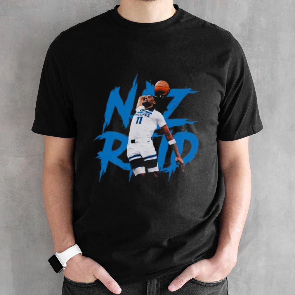 Naz Reid Minnesota Timberwolves Basketball T-shirts