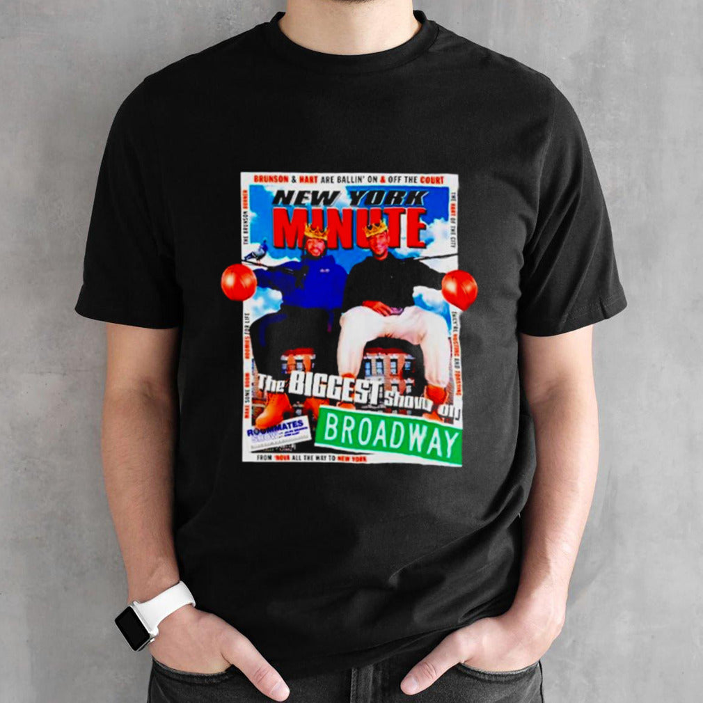 New York Minute the biggest show on broadway shirts