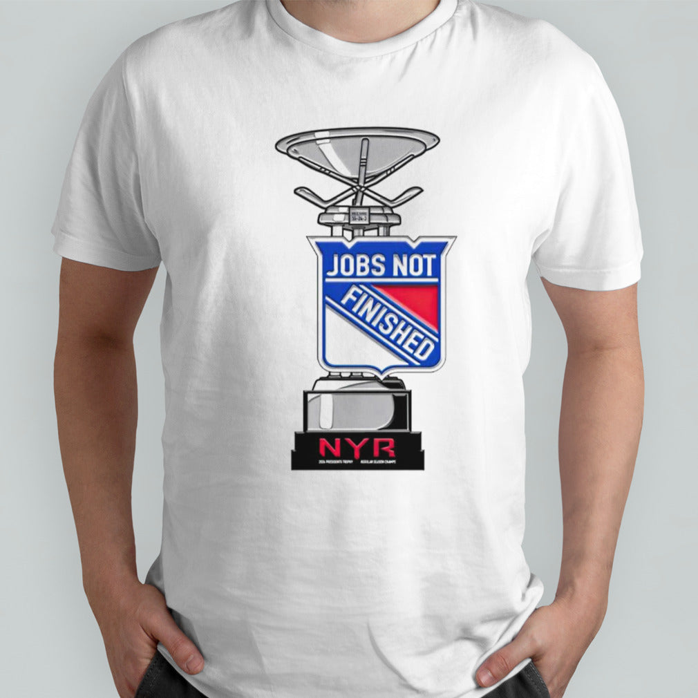 New York Rangers jobs not finished shirts