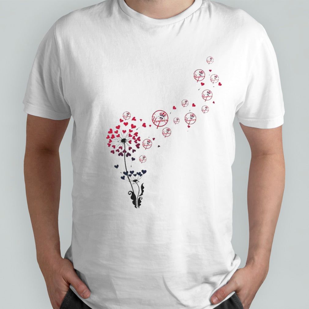 New York Yankees Dandelion Flower 2023 T-shirts