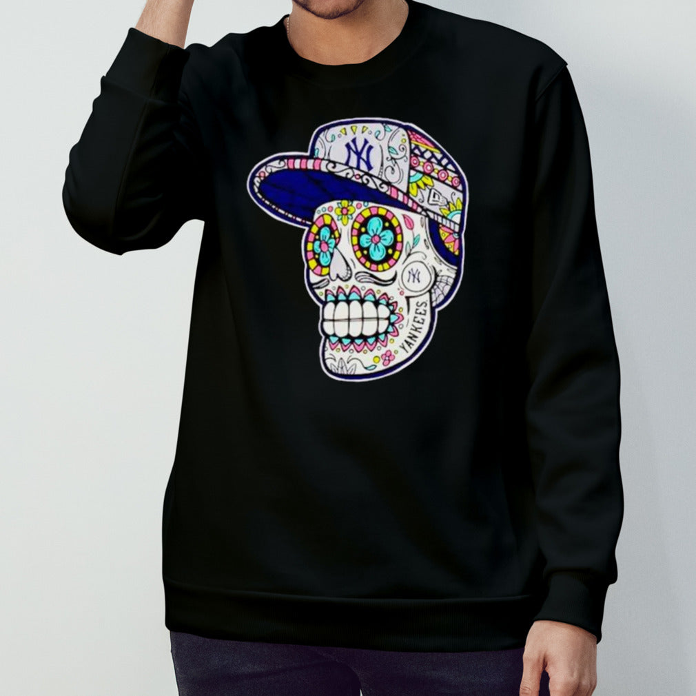 New York Yankees sugar skull shirts
