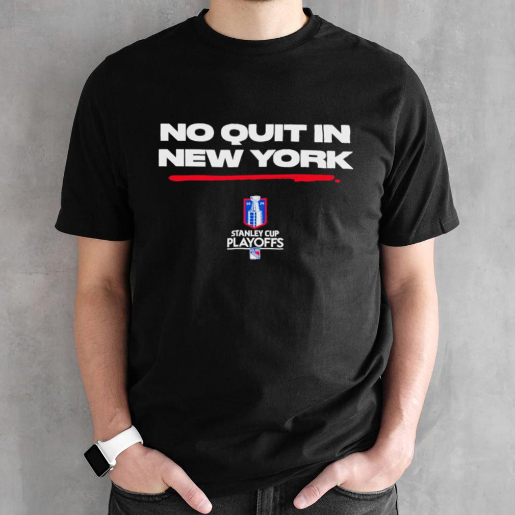 No Quit in New York Rangers Playoff Hockey shirts