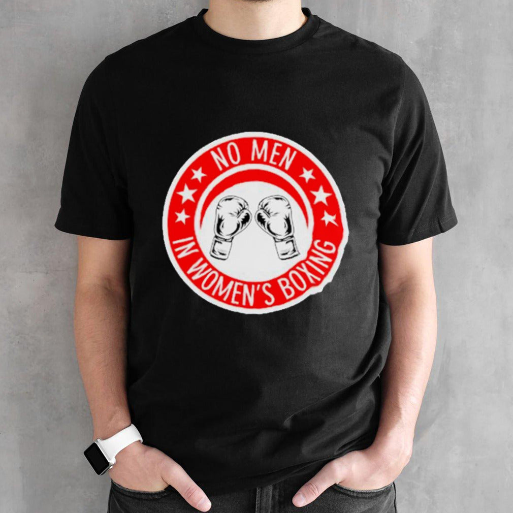 No men in womensâ€™s boxing shirts