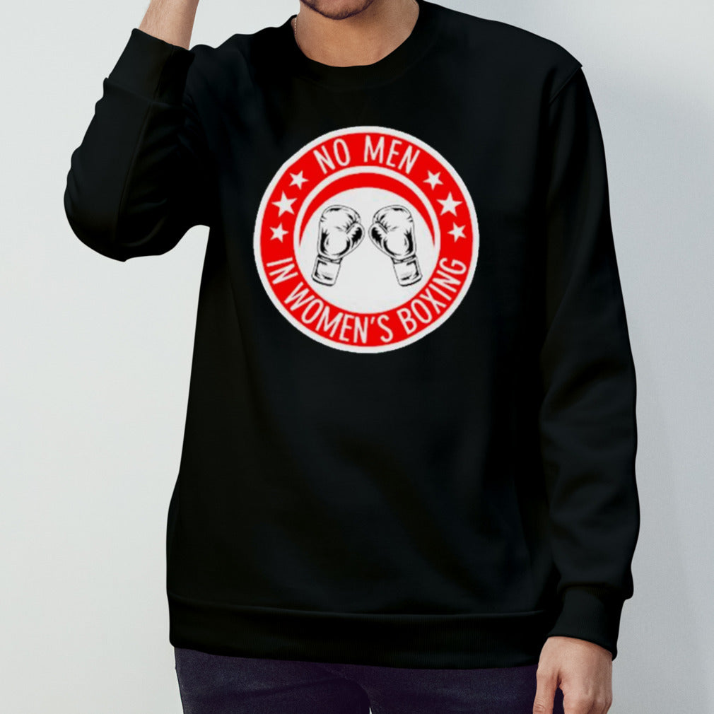 No men in womensâ€™s boxing shirts