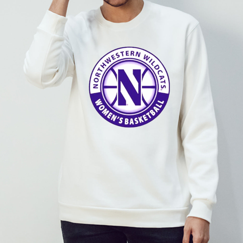 Northwestern Wildcats Womensâ€™t basketball logo shirts