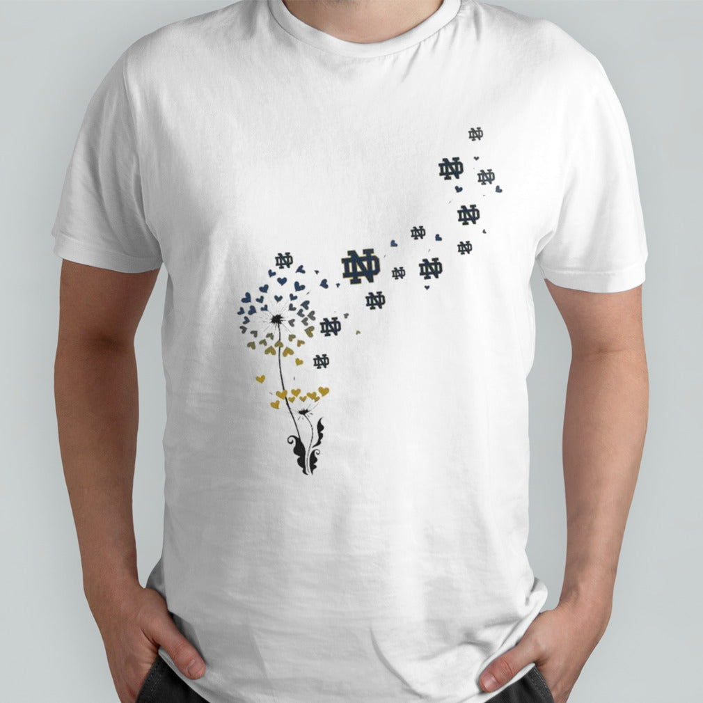 Notre Dame Fighting Irish Dandelion Flower 2023 T-shirts