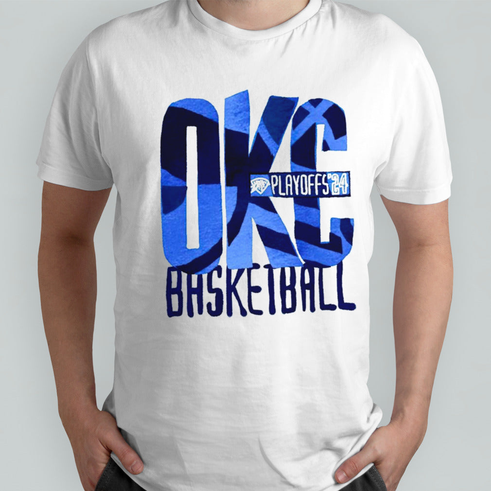 OKC Basketball playoff sâ€™24 Game 2 shirts