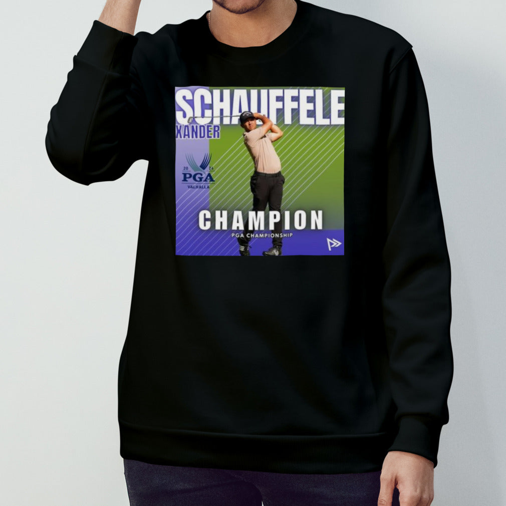 Official Xander Schauffele 2024 Champion PGA Championship Shirt