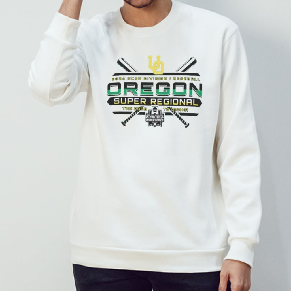 Oregon Ducks NCAA Division I Baseball Super Regional 2024 Shirt