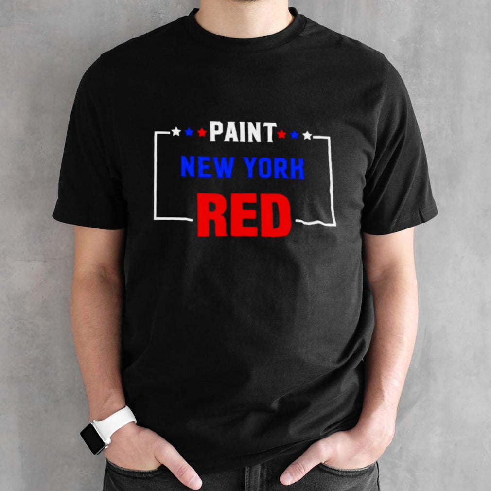 Paint New York Red Trump 2024 Shirt