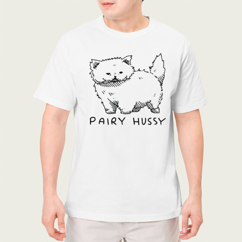 Pairy hussy cat shirt