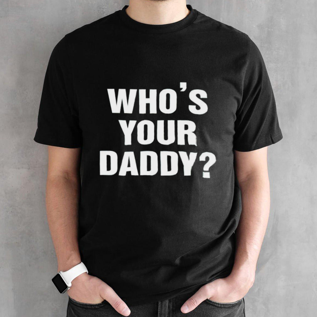 Paul Pierces wearing whosâ€™s your daddy shirts