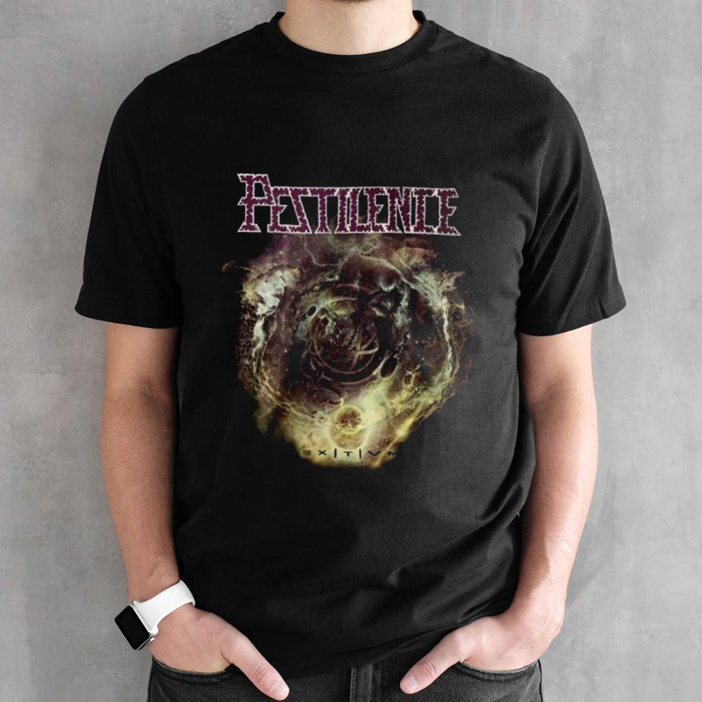 Pestilence Exitivm Frontcover Shirts