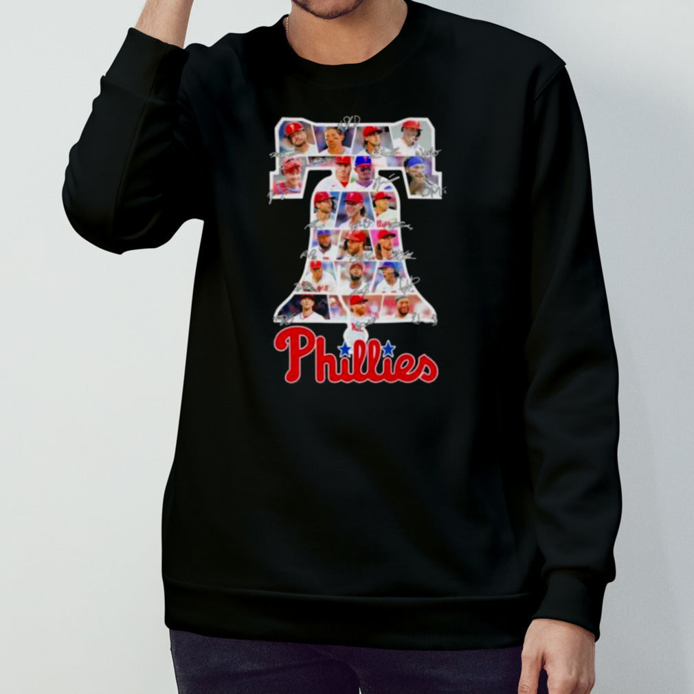 Philadelphia Phillies Team The Bell Signatures Shirt