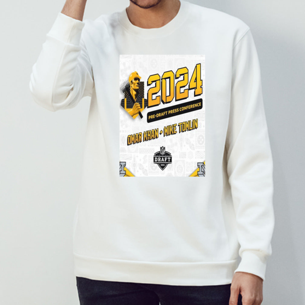 Pittsburgh Steelers 2024 Pre-draft Press Conference T-shirts