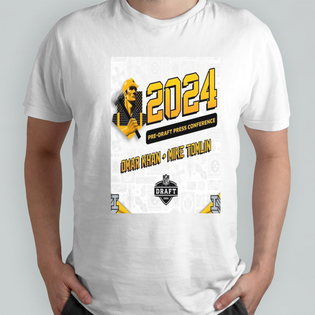Pittsburgh Steelers 2024 Pre-draft Press Conference T-shirts
