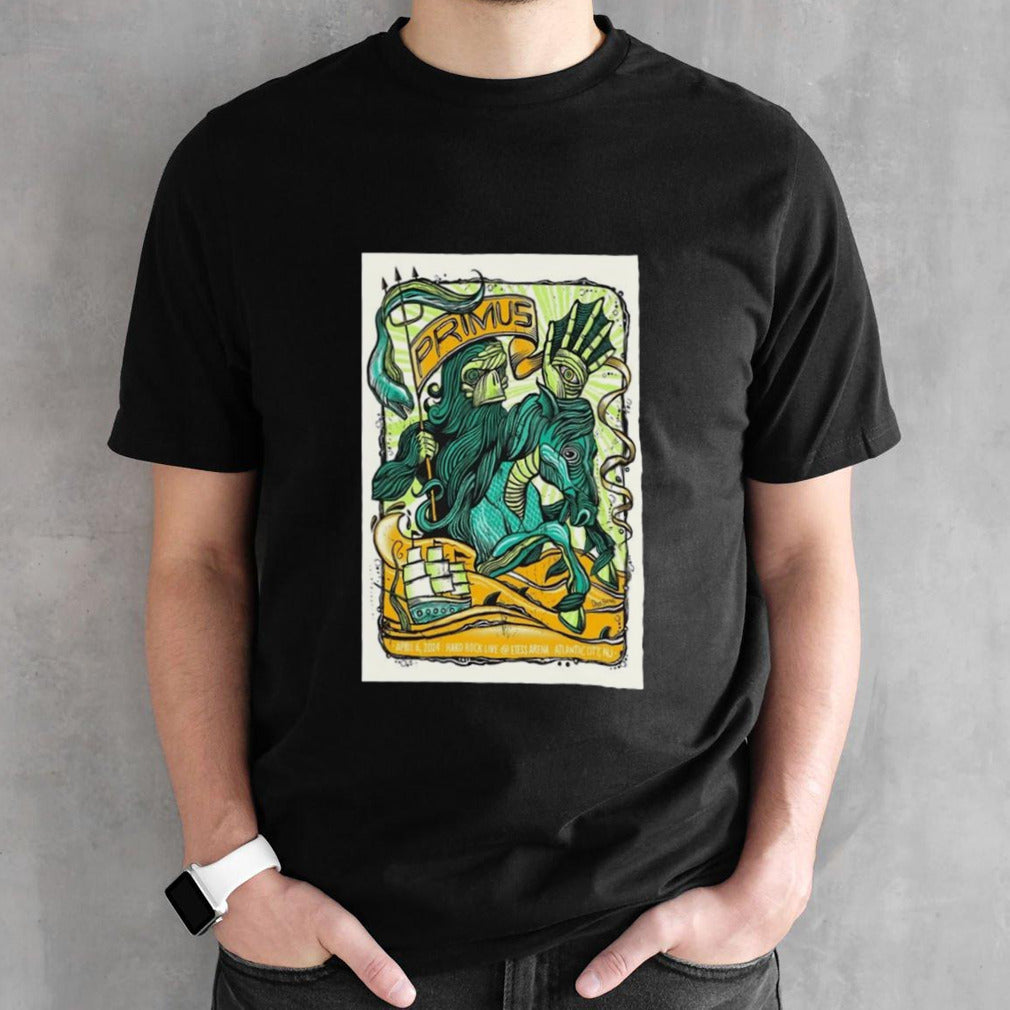 Primus Hard Rock Arena Atlantic City Nj April 6 2024 T-shirts