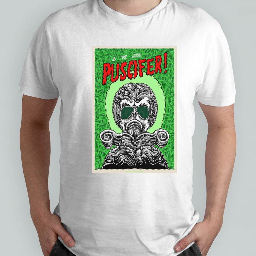 Puscifer Band Hollywood Bowls, Los Angeless, CA April 20s, 2024 Poster shirts