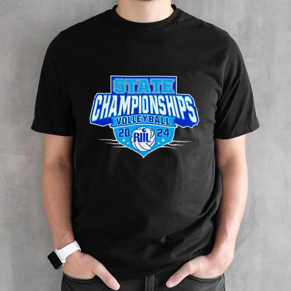 RIIL 2024 Boys Volleyball State Championship logo shirts