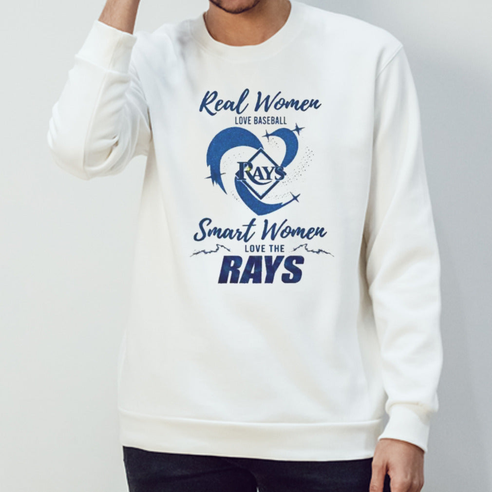 Real Women Love Baseball Smart Women Love The Tampa Bay Rays 2024 â€“ Perfect Gift For Fans Shirt
