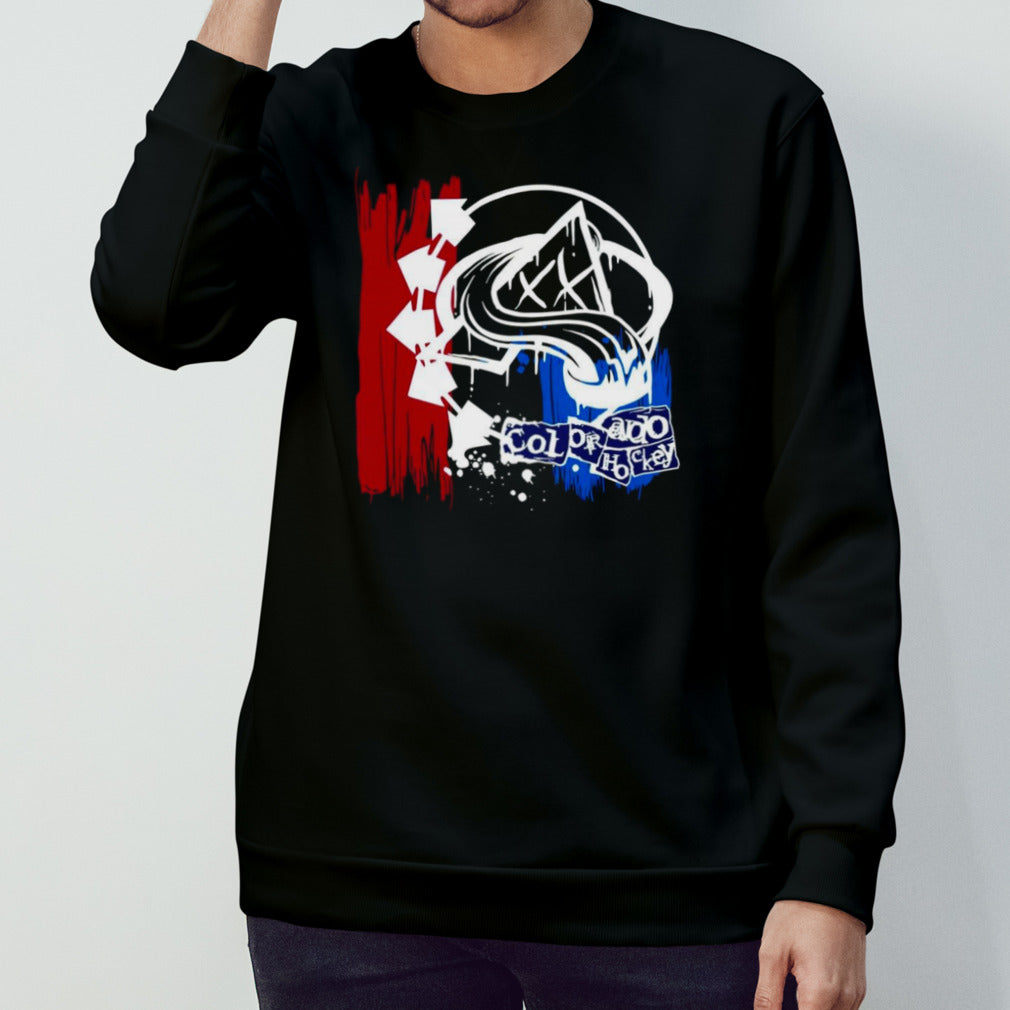 Retro Colorado Avalanche Hockey shirts